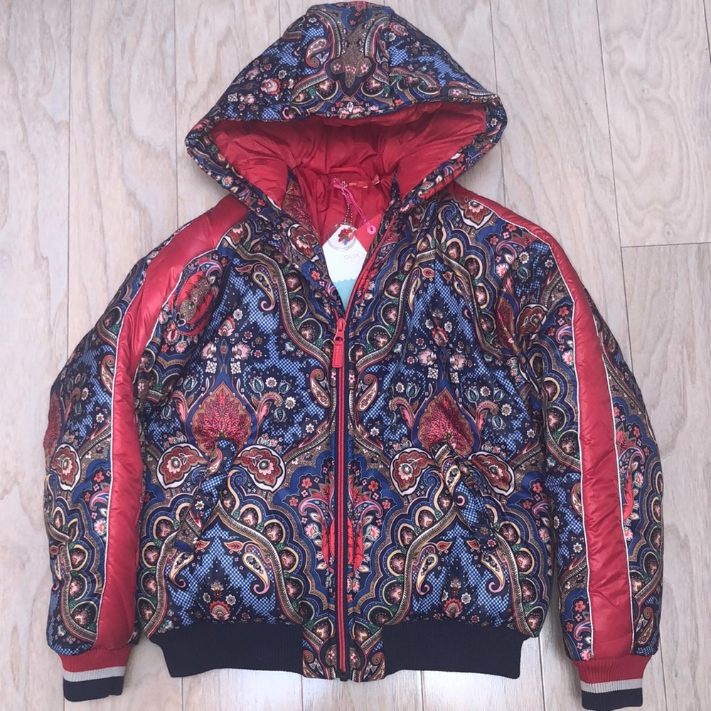 Oilily puffer jacket size 12years.